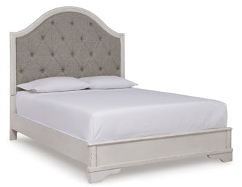 Cama tapizada tamaño queen Blendon
