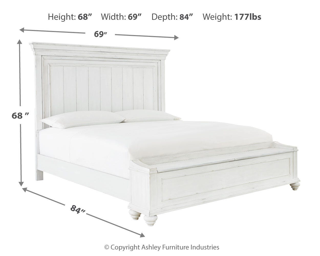 Juego de dormitorio Kanwyn