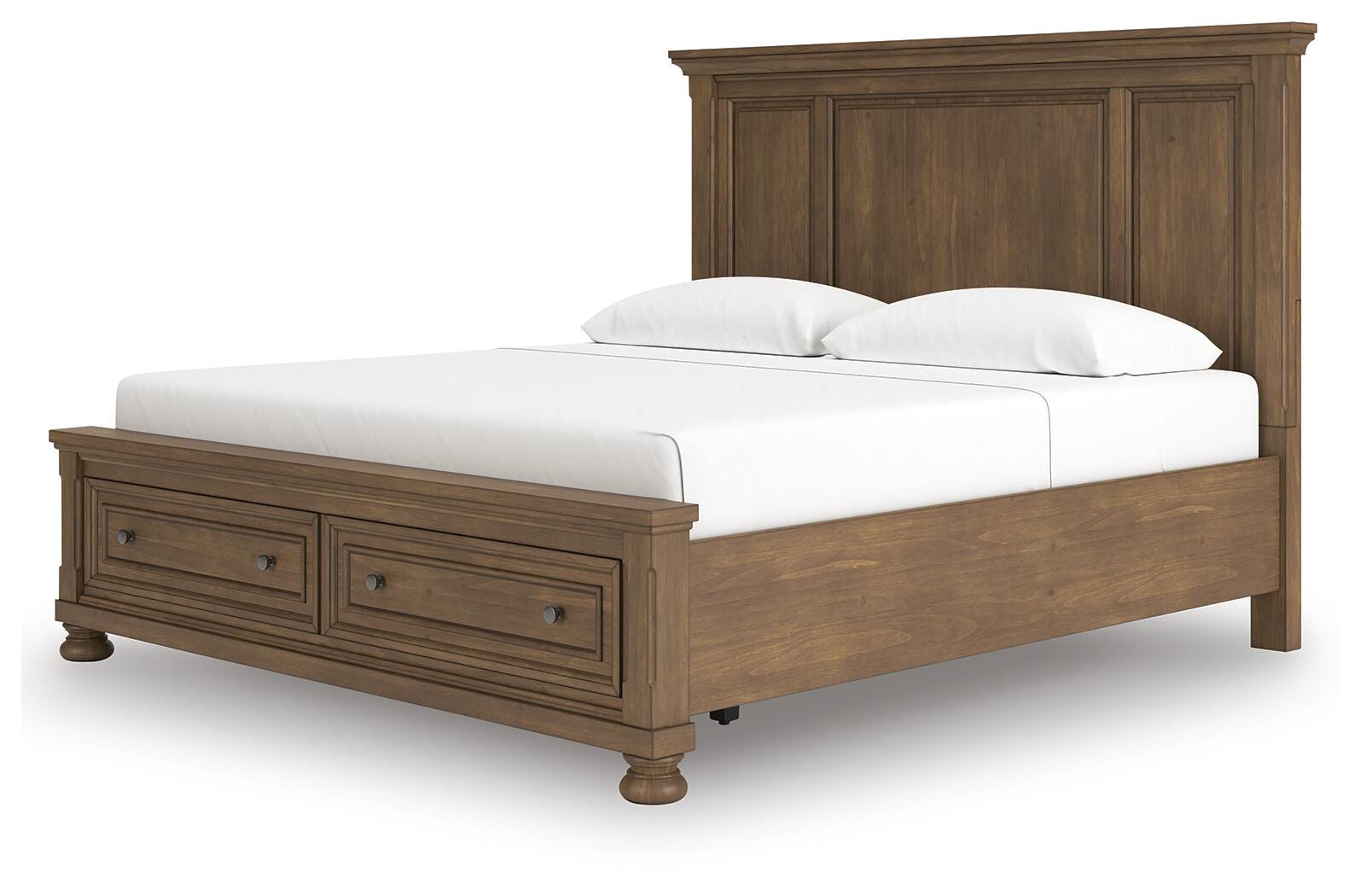 Cama con almacenamiento Feddinger Panel
