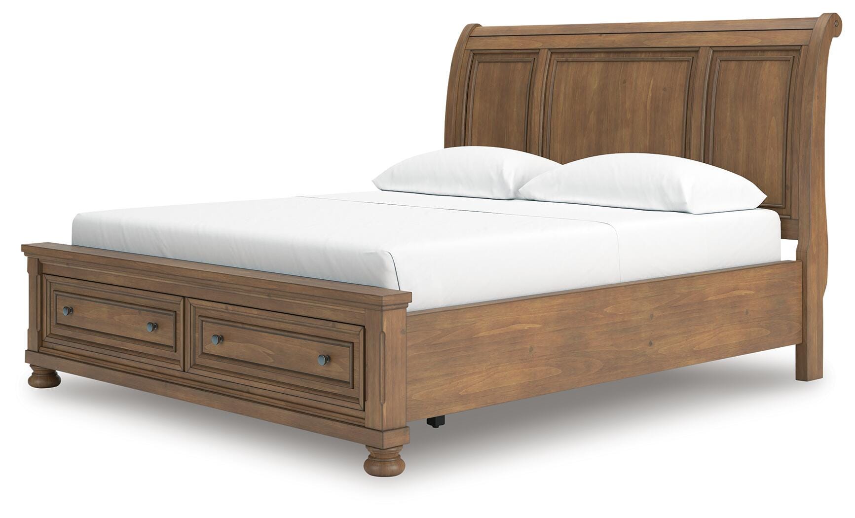 Cama con almacenamiento Feddinger Panel