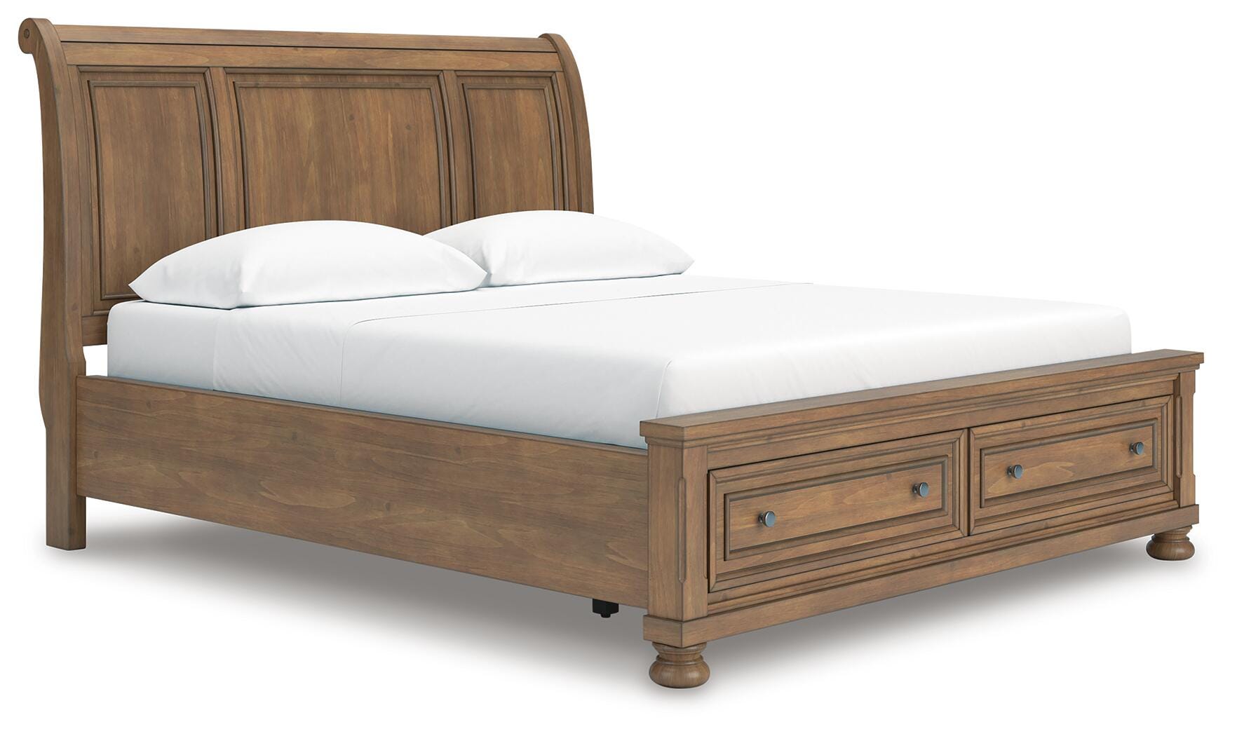 Cama con almacenamiento Feddinger Panel