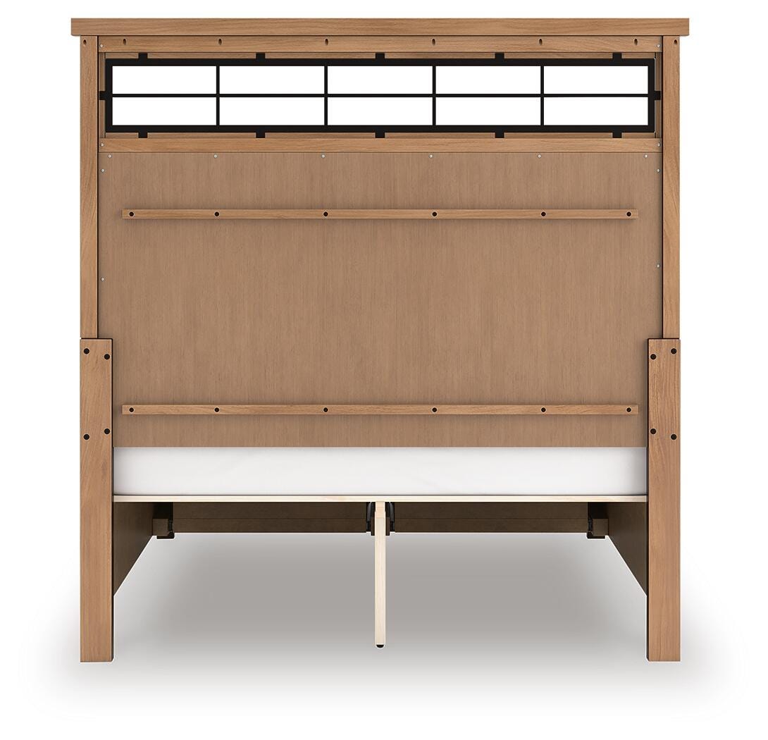 Cama con almacenaje en panel Taffenbrook