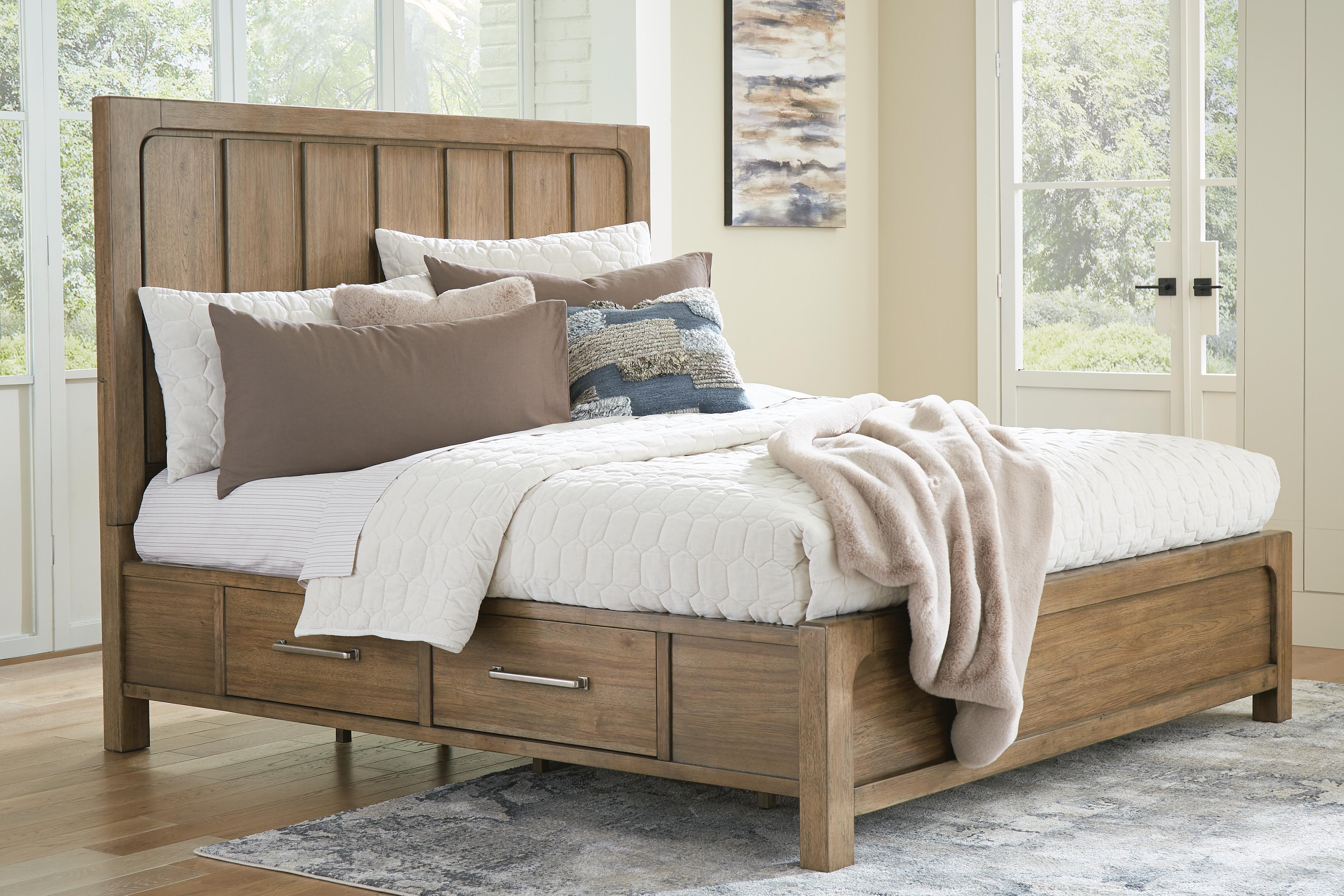 Cama Cabalynn con almacenamiento