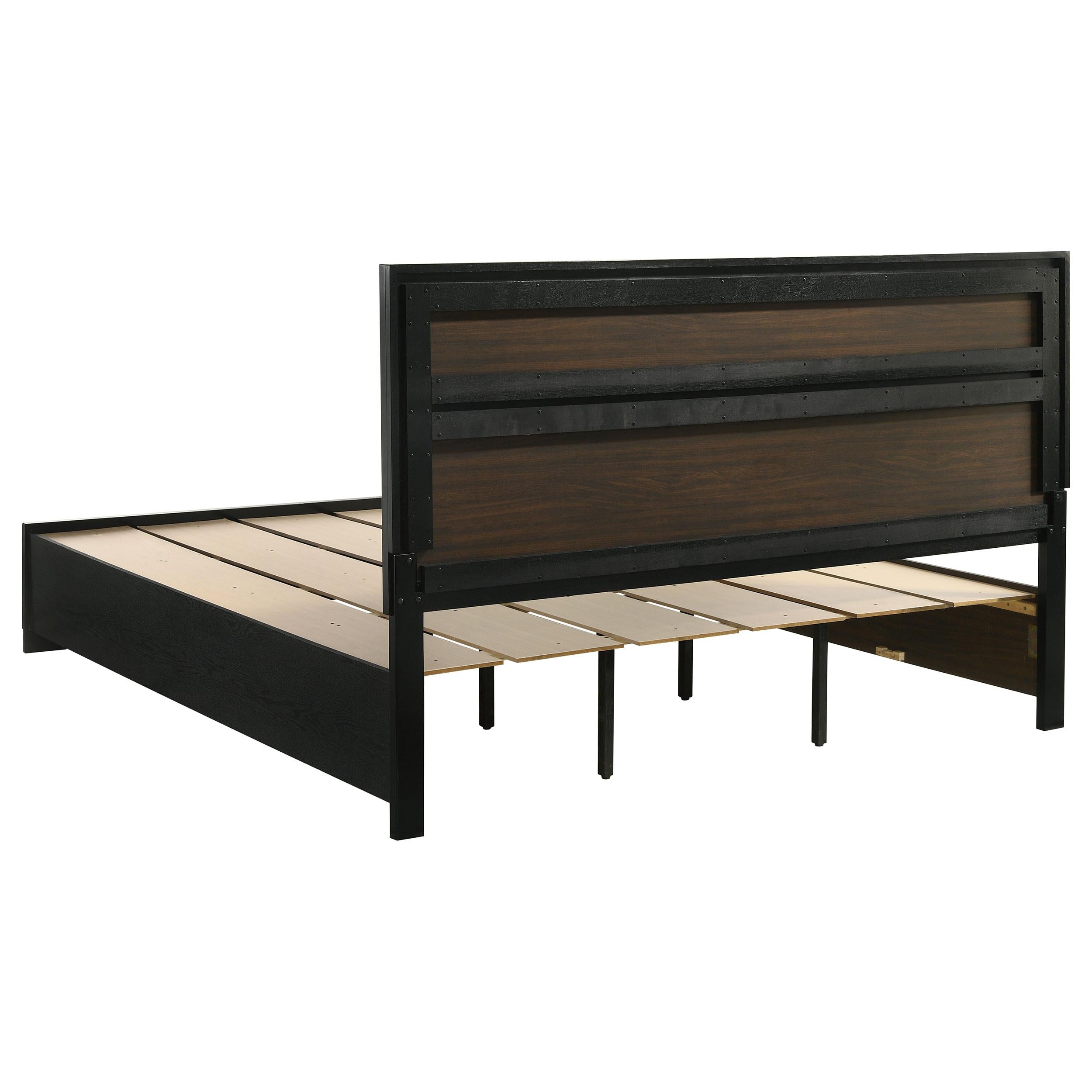 Miranda Panel Platform Storage Bed