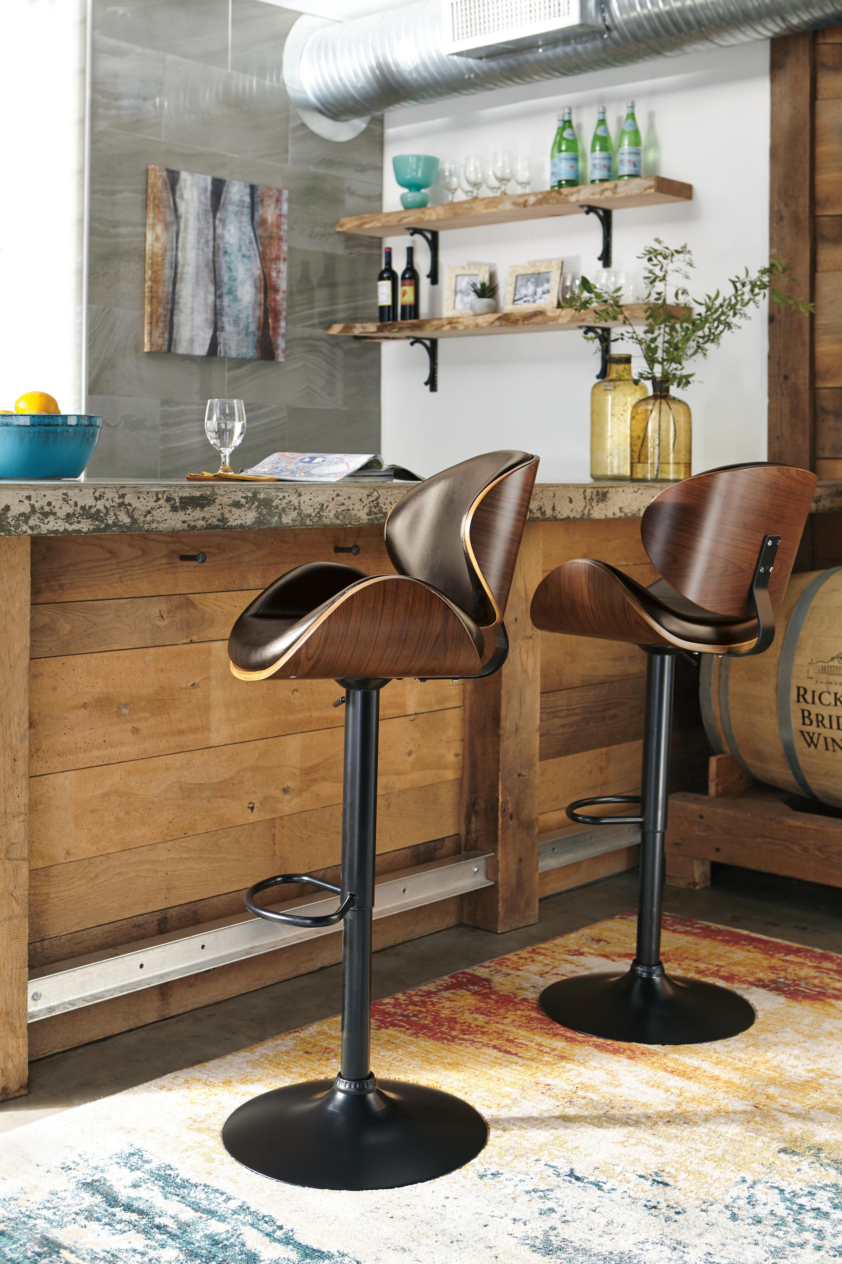 Taburete de bar Bellatier de altura regulable