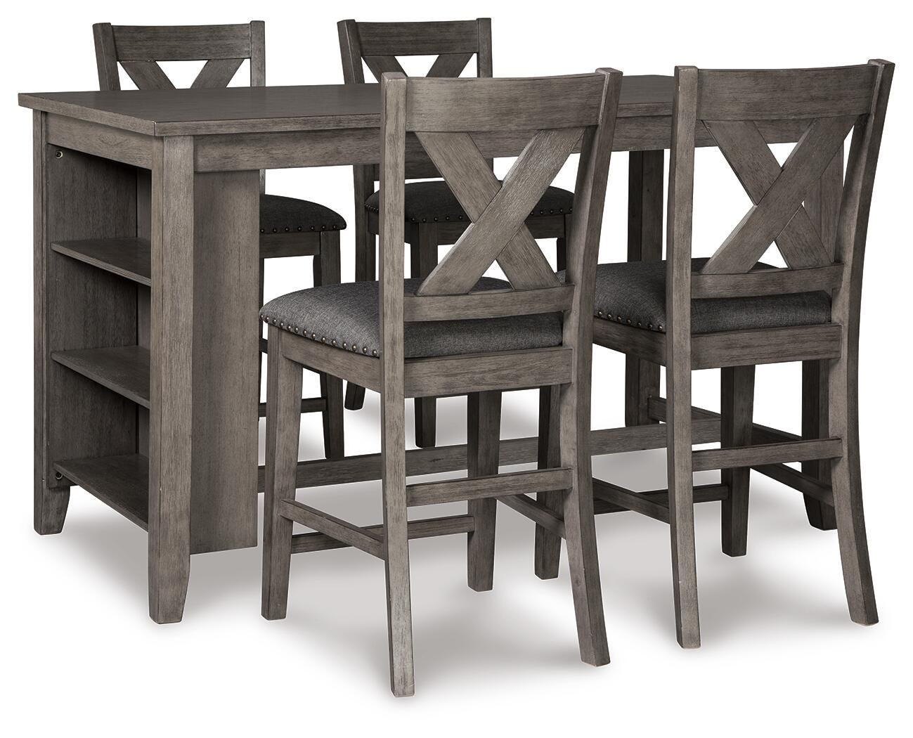 Juego de comedor de altura de mostrador Caitbrook