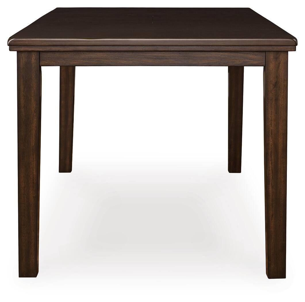 Mesa de comedor extensible a la altura de la encimera Haddigan