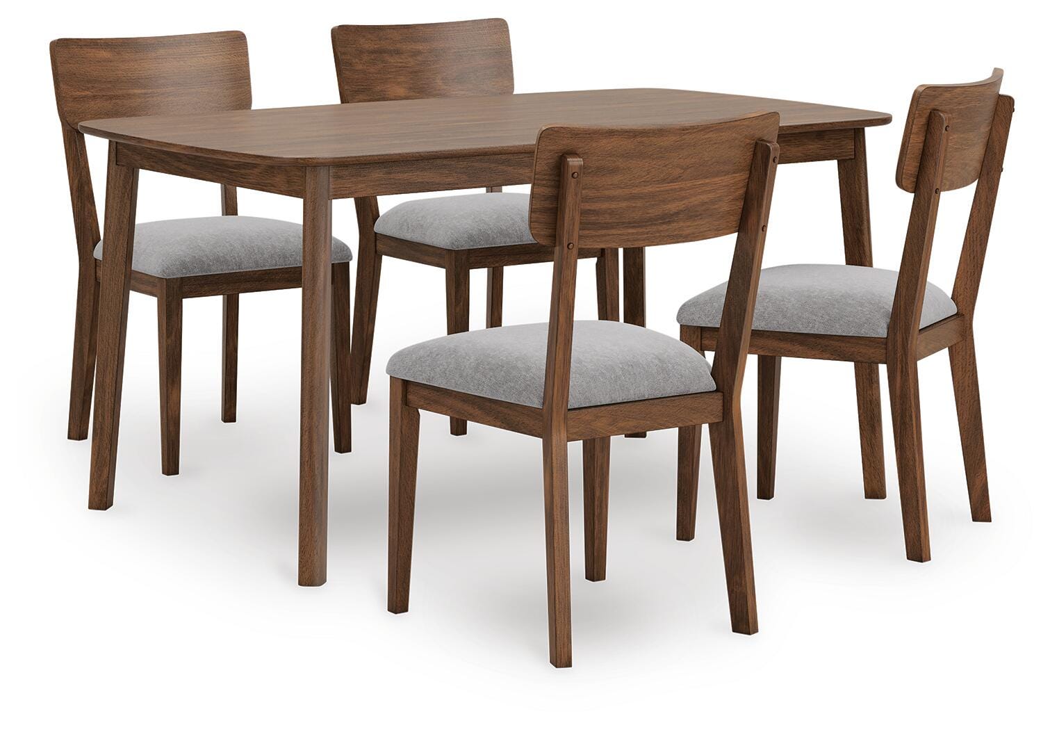 Mesa de comedor y 4 sillas Tameride (Juego de 5)