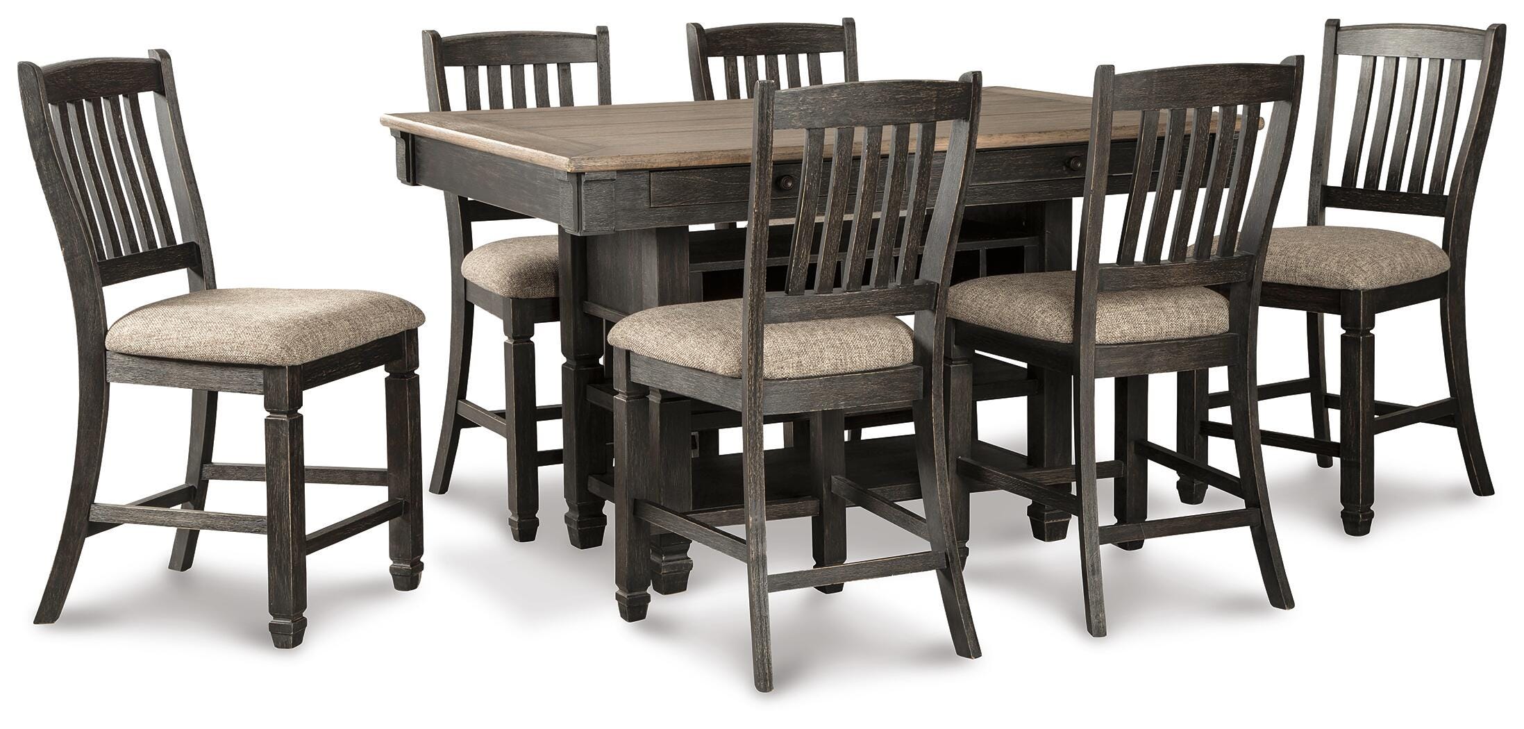 Juego de comedor a la altura de mostrador Tyler Creek