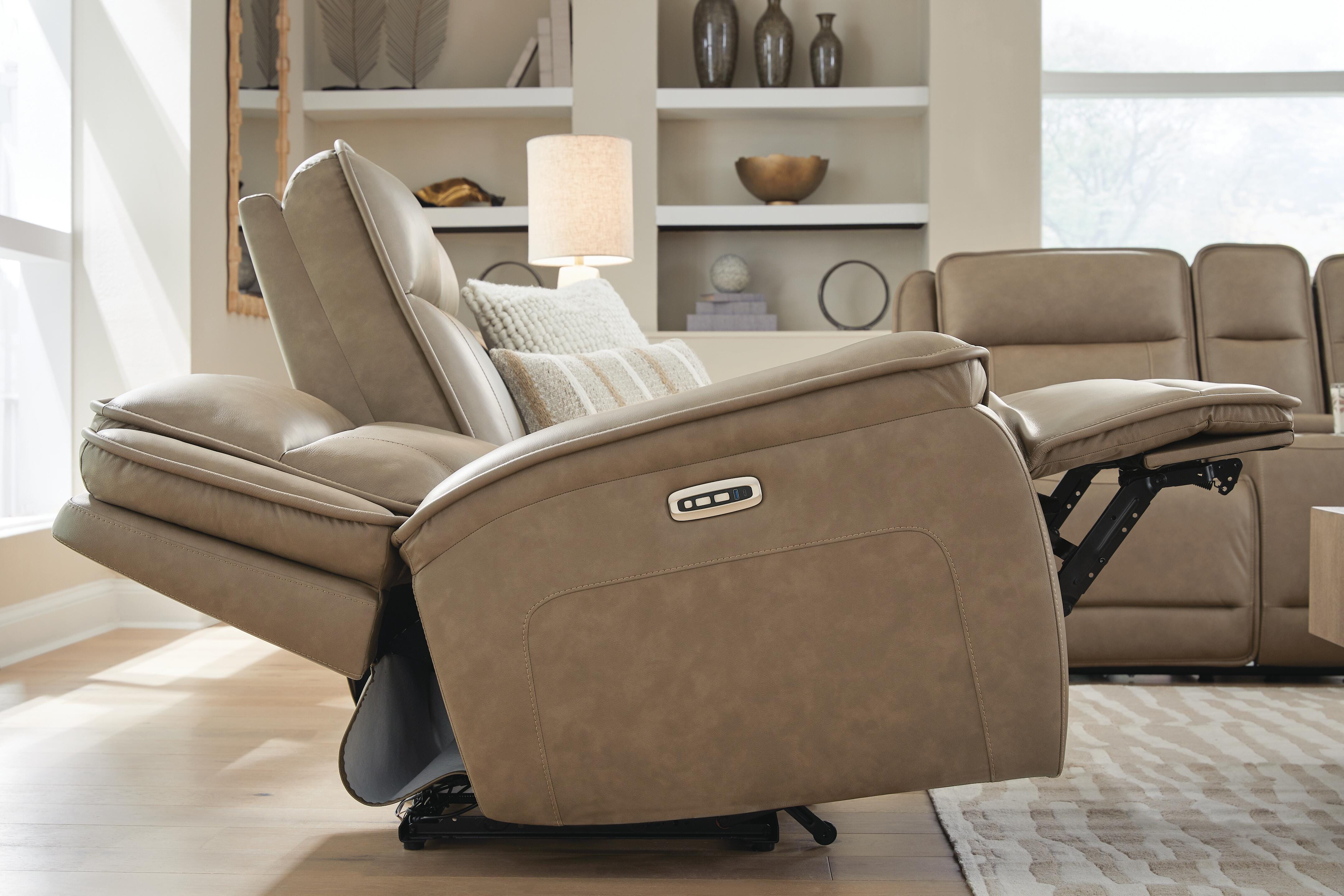 Sofá reclinable eléctrico Glencroft