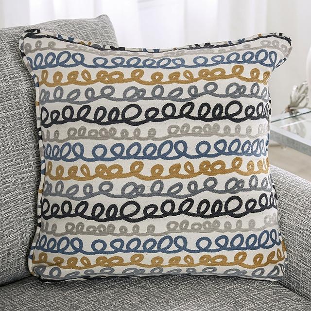 Sofá CHANCERY, gris/azul marino