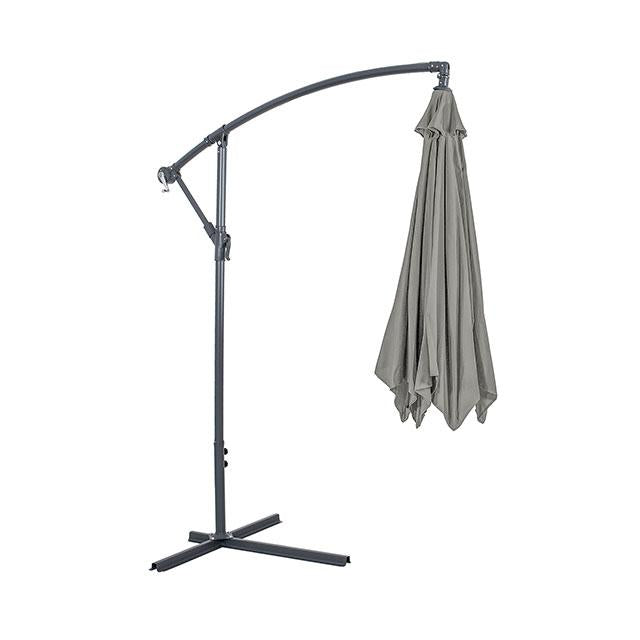 Parasol en voladizo Glam con LED