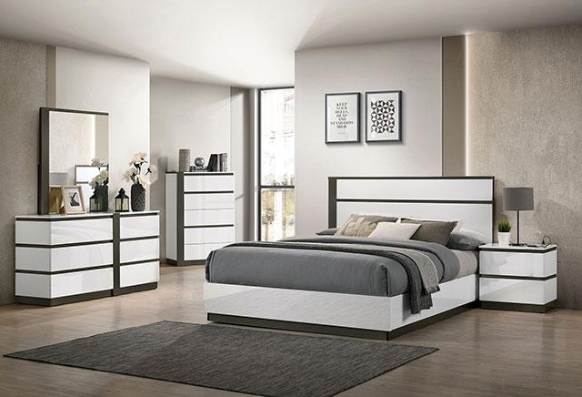 Juego de dormitorio de matrimonio Birsfelden