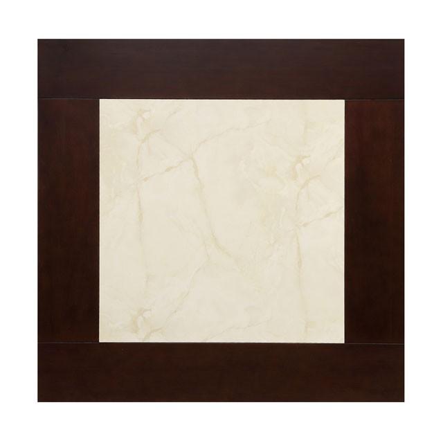 Mesa BRENT II color cereza oscuro/marfil de altura de barra con extensión