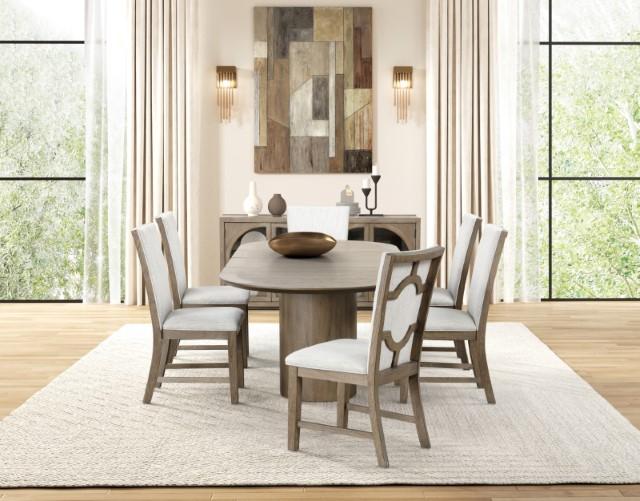 Juego de comedor Clements de 7 piezas