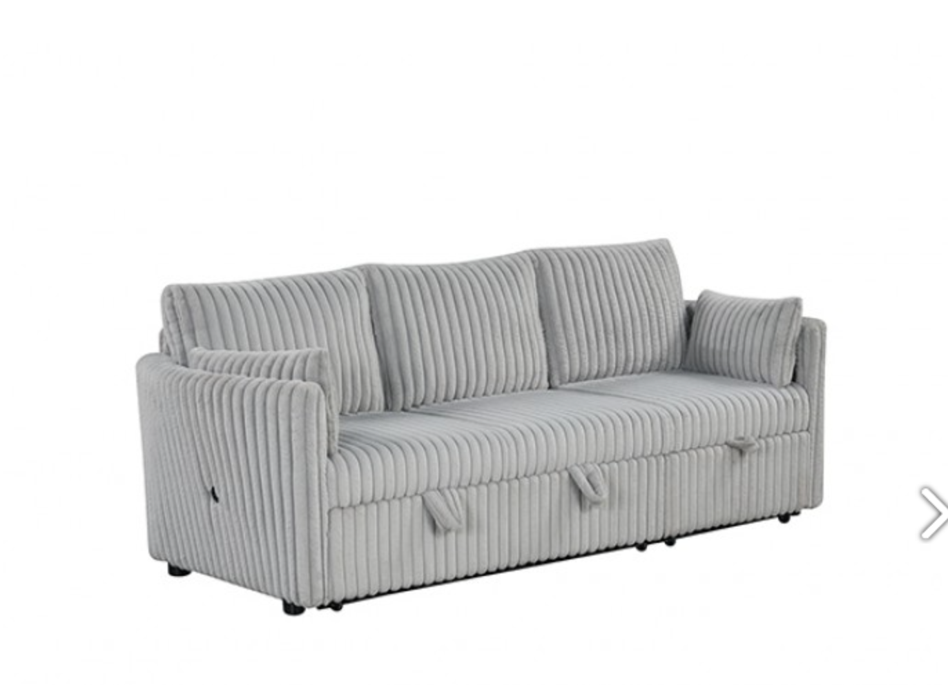 Denholme Pull-out Sofa -Gray