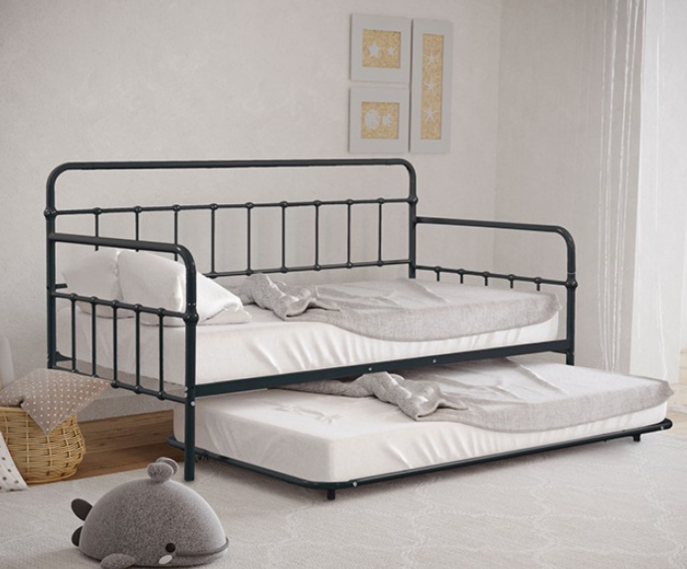 Thera Daybed With Trundle - Black