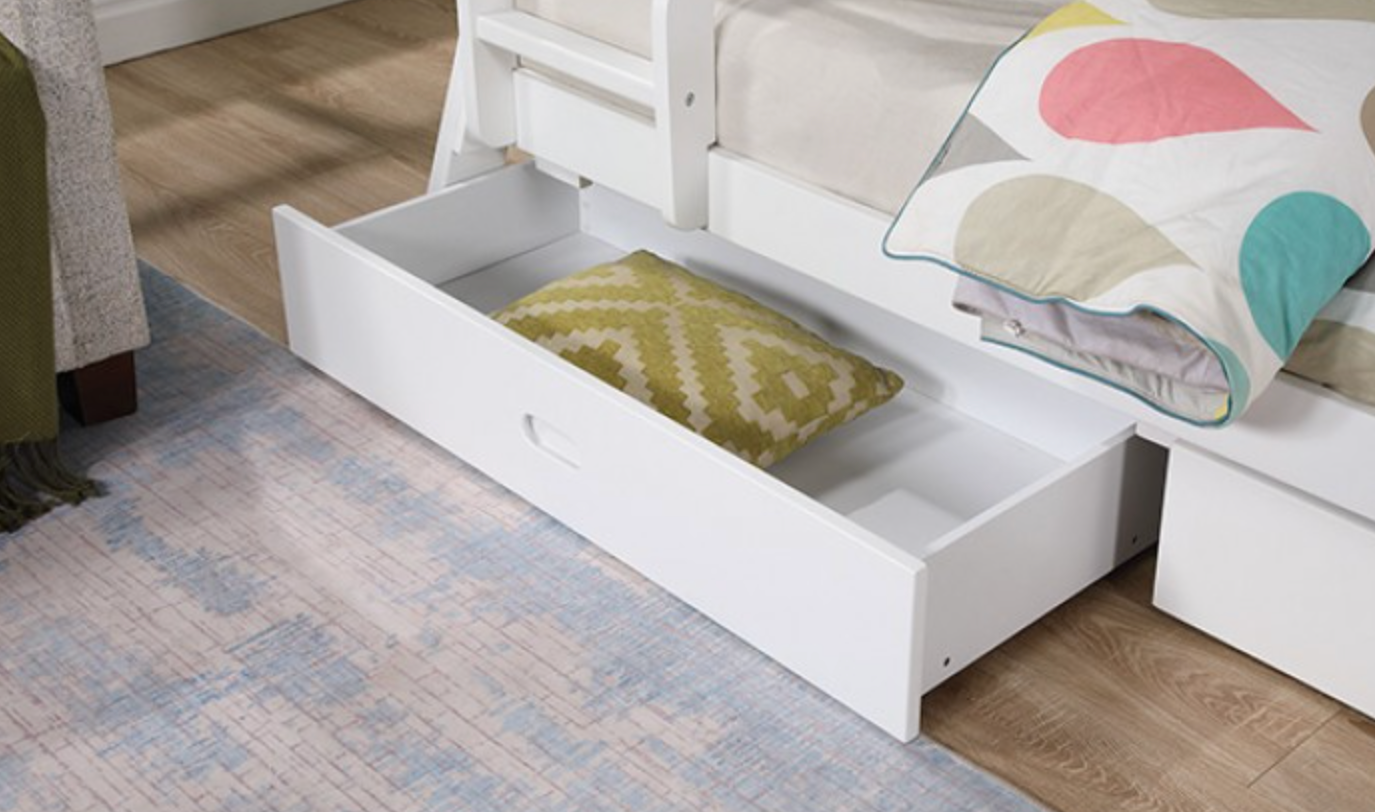 Emilee Twin Over Full Bunk Bed - White