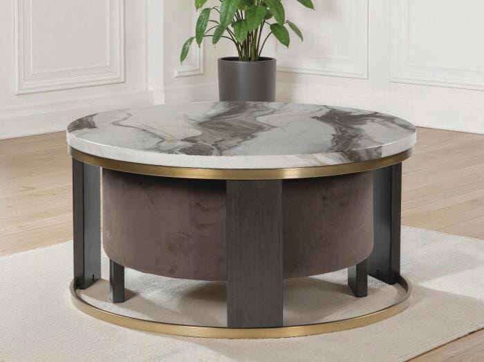 Mesa de centro apilable Jazmore (juego de 2)