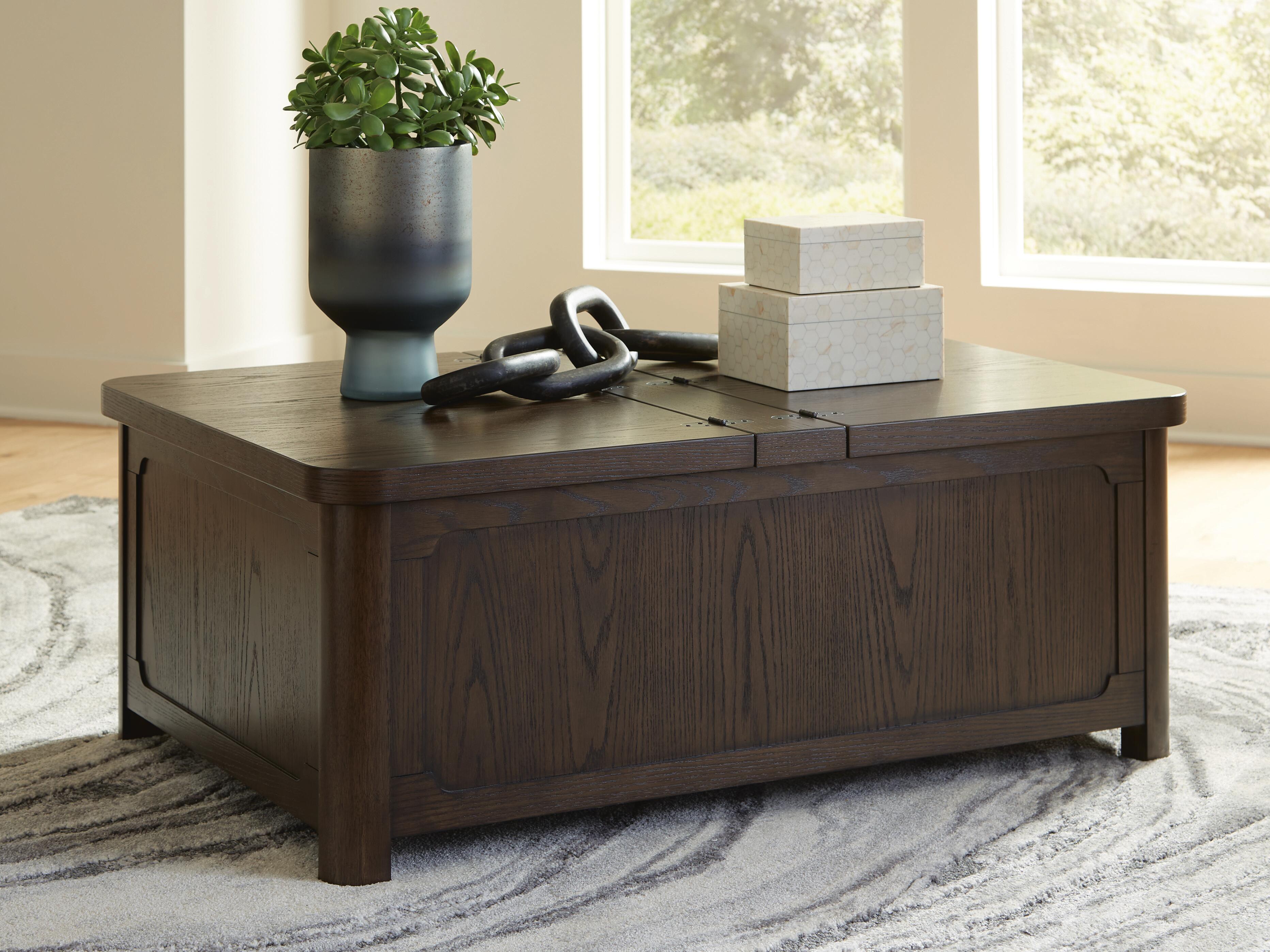 Mesa de centro Breckington con almacenamiento