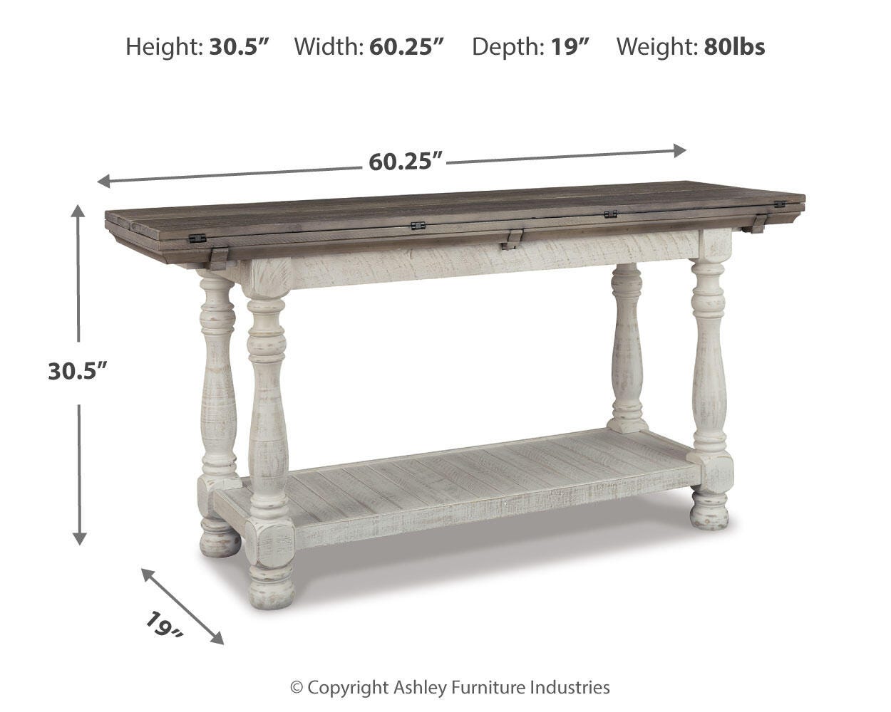 Mesa para sofá/consola Havalance