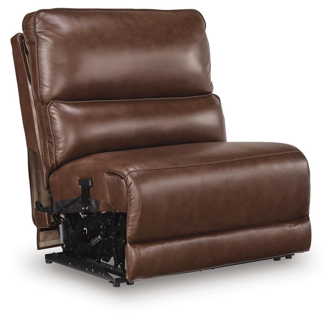 Seccional reclinable DeepWakes con consola de almacenamiento