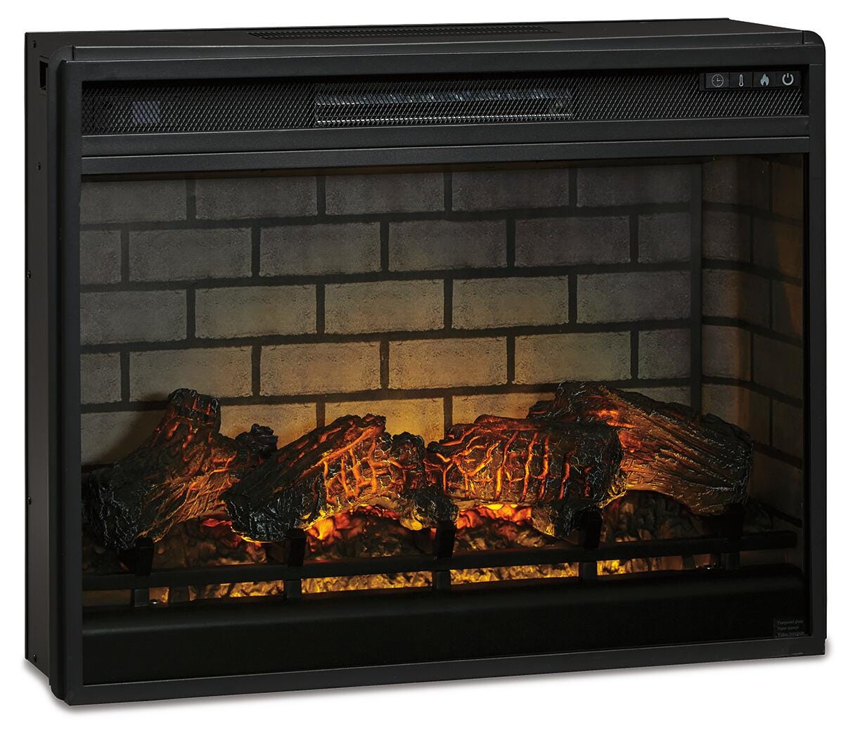 Mueble para TV con chimenea eléctrica de 72" Wittenmyer