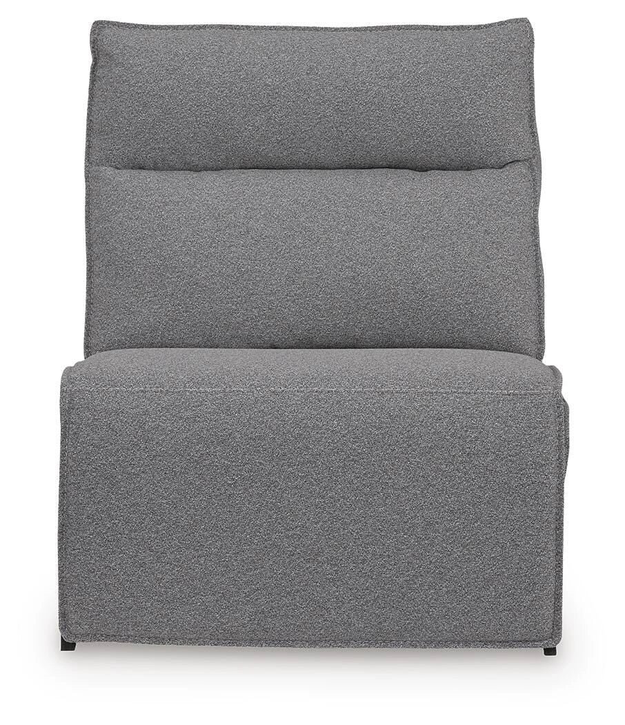 Seccional reclinable Modmax con consola de audio