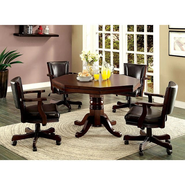 Mesa de juego ROWAN Cherry