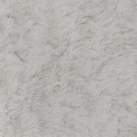 Sofá modular de peluche con chaise longue