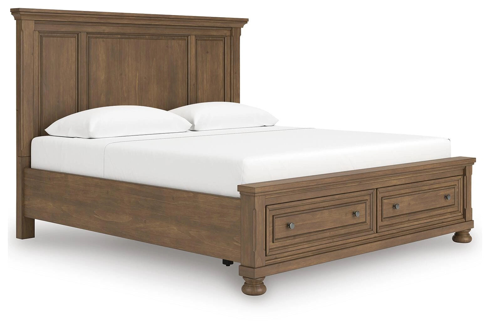 Cama con almacenamiento Feddinger Panel