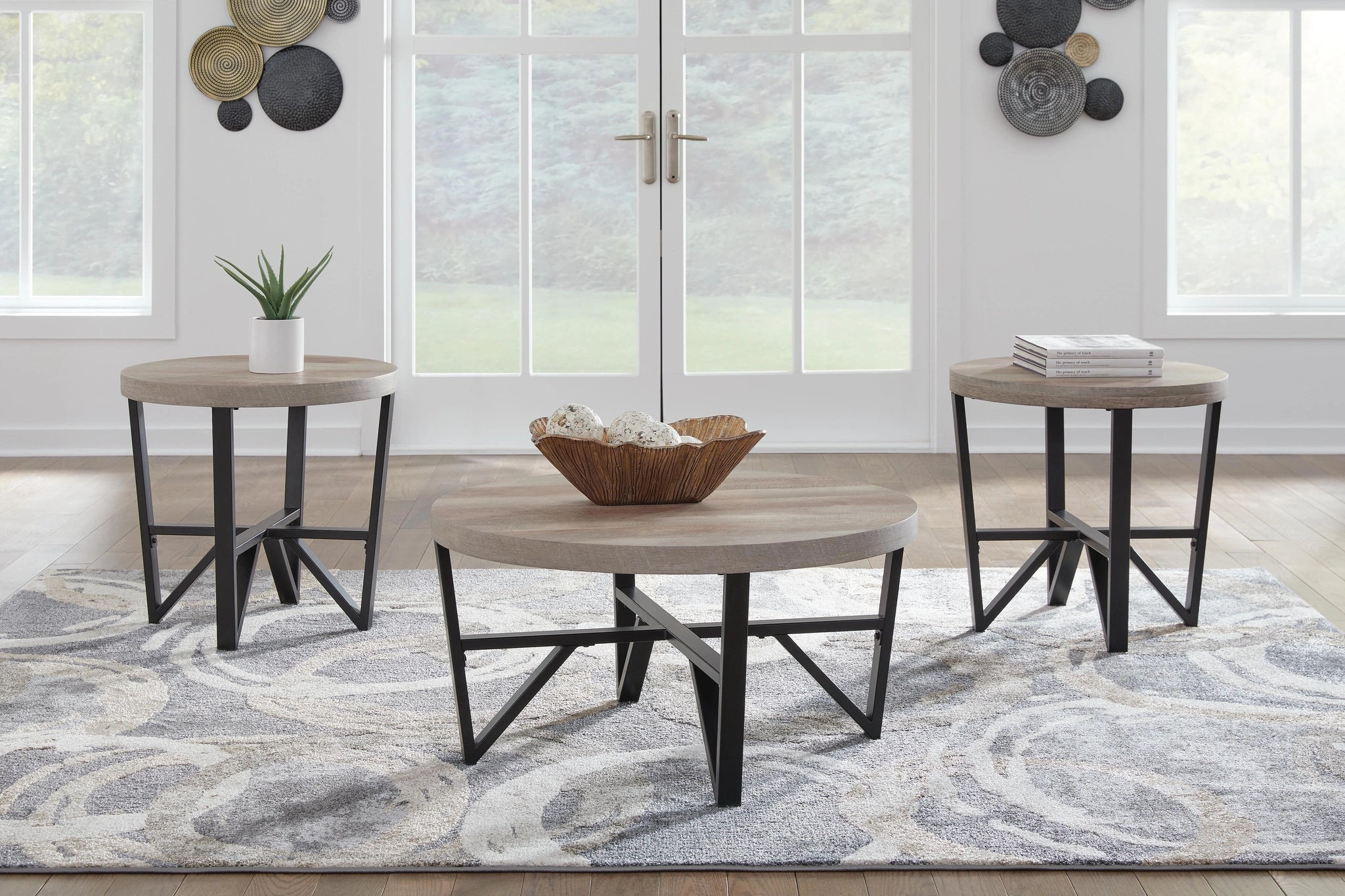 Mesa Deanlee (juego de 3)