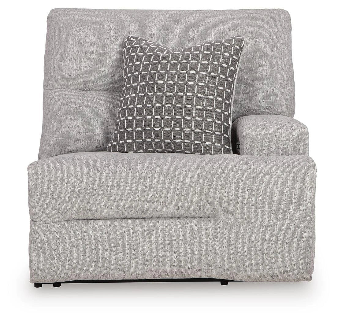 Seccional reclinable eléctrico Acklen Place con chaise