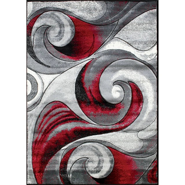 Alfombra Niksar Roja de 1,52 m x 2,13 m
