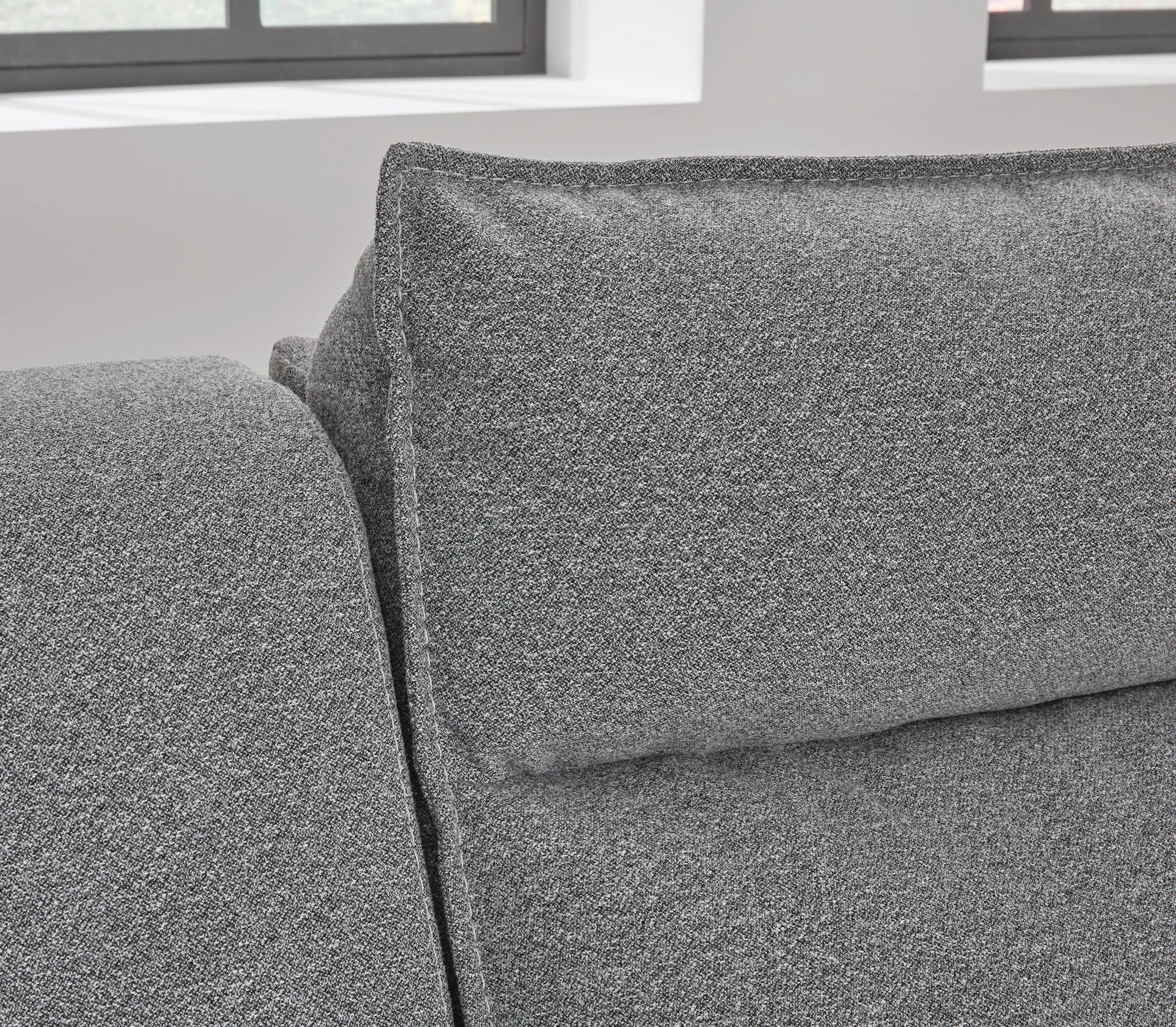 Seccional reclinable eléctrico Modmax con chaise longue