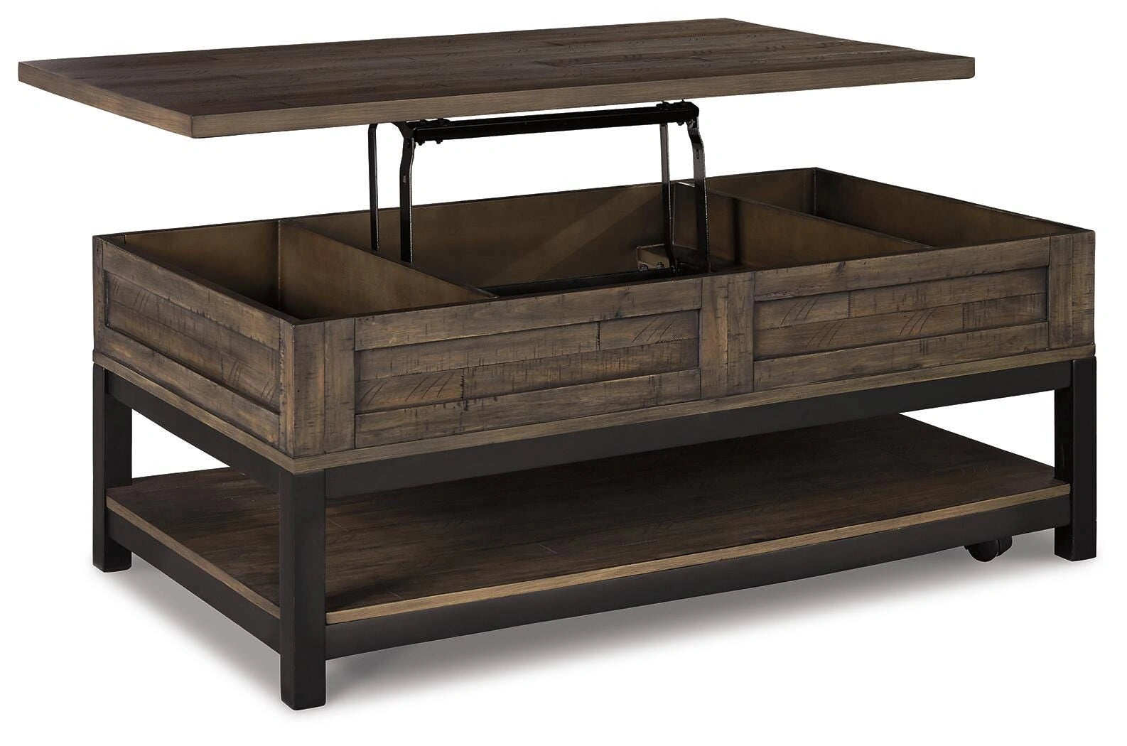 Mesa de centro Johurst con tapa elevable