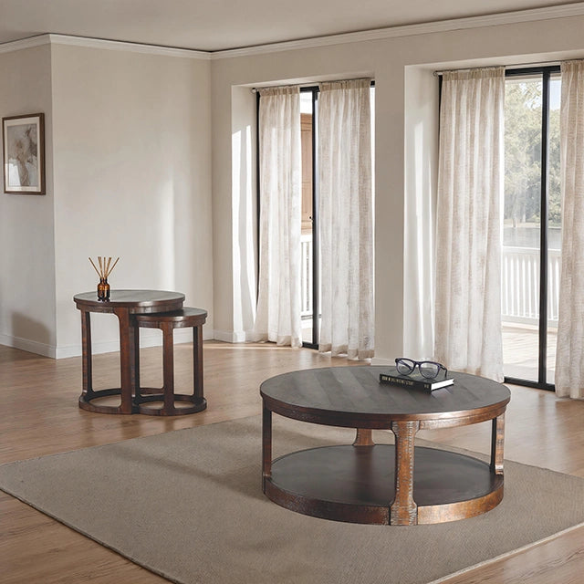 Mesa auxiliar nido Hickory