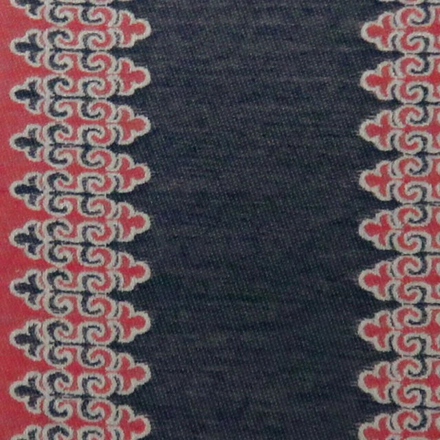Almohada LARA de 18" x 18", Roja y Azul (2/CTN)