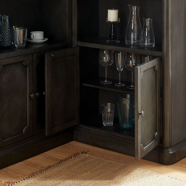 Gabinete de curiosidades Voltaire gris