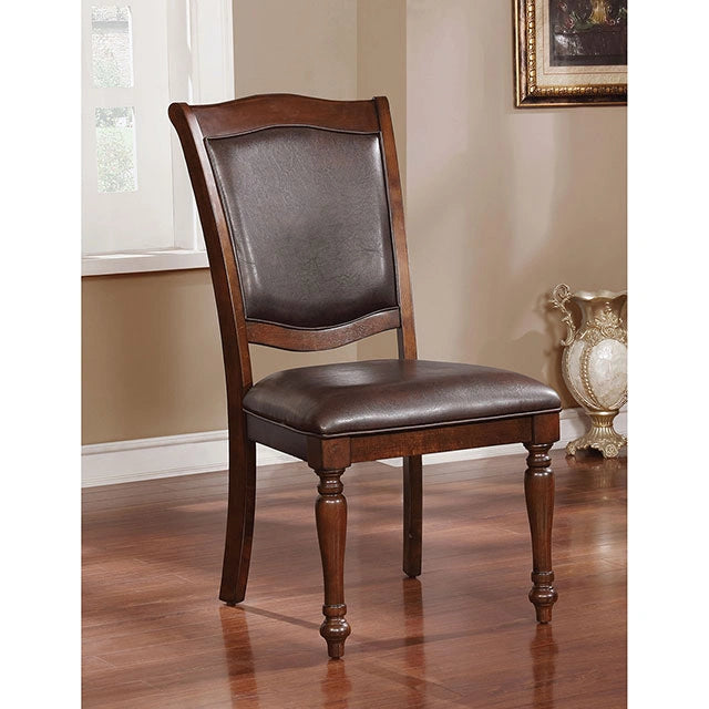 Silla Auxiliar Sylvana Brown Cherry/Espresso (2/CAJA)