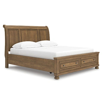 Cama con almacenamiento Feddinger Panel