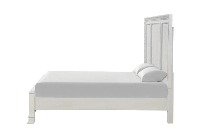 Stella Mia Cama Blanco y Blanco
