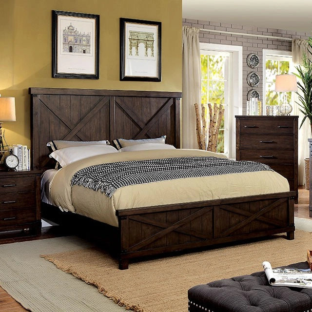 Cama Bianca California King y Eastern King Marrón