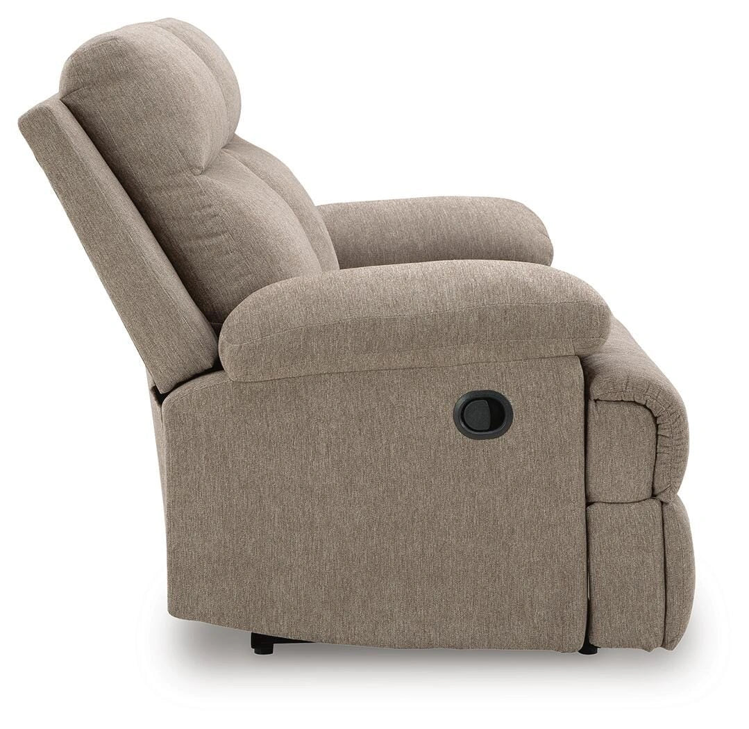 Sofá reclinable de dos plazas Side-Swipe