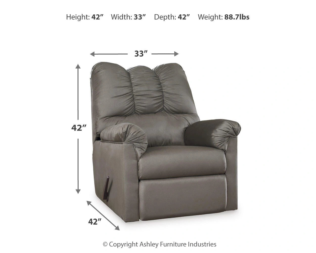 Sillón reclinable Darcy