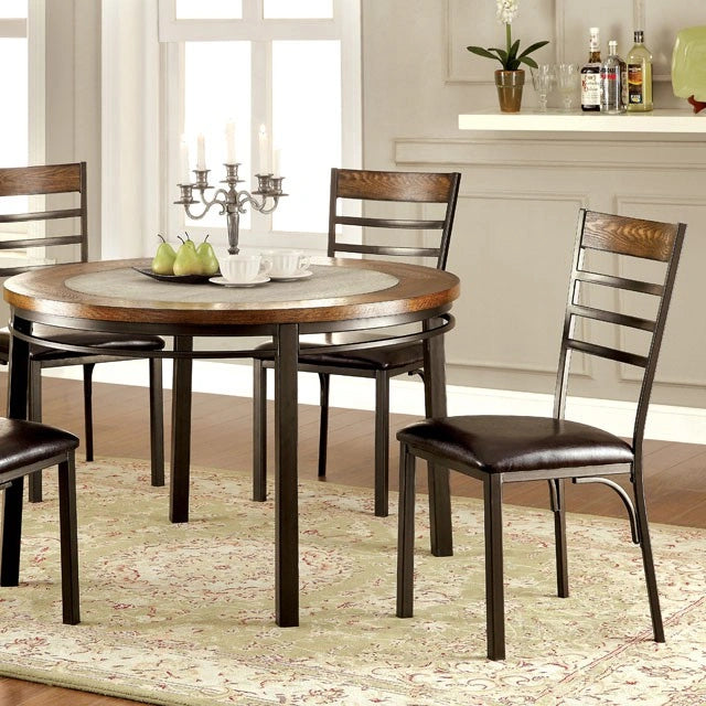 Mesa de comedor redonda Hailey