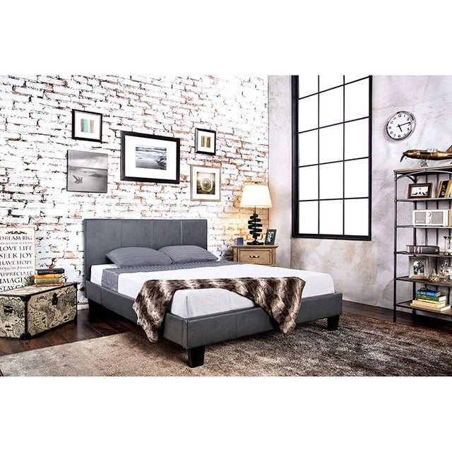 Winn Park Cal.King, E.King, Twin, & Full Cama Cromo, Gris, Café, & Cromo
