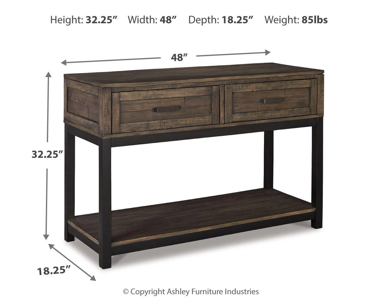 Mesa de centro/consola Johurst