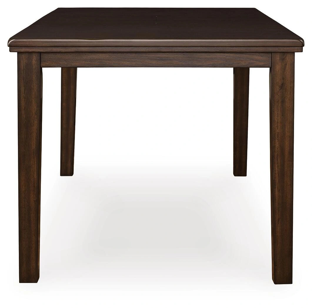 Mesa de comedor extensible a la altura de la encimera Haddigan