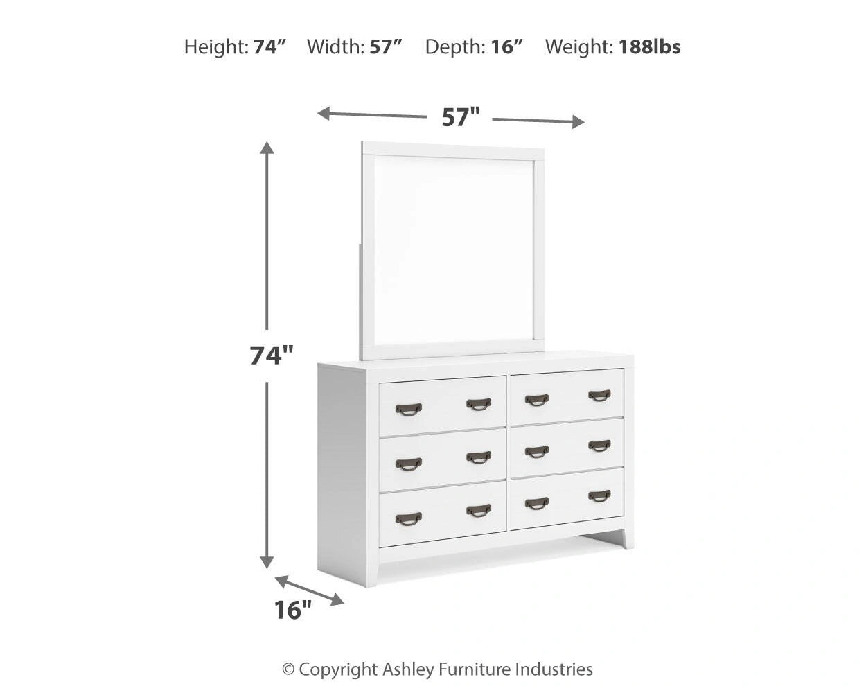 Paquete de dormitorio Binterglen